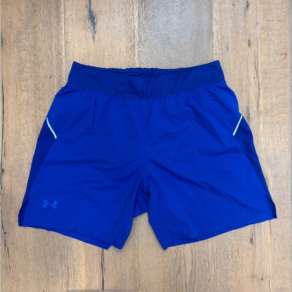 Under Armour Men's Royal Blue Athletic Shorts